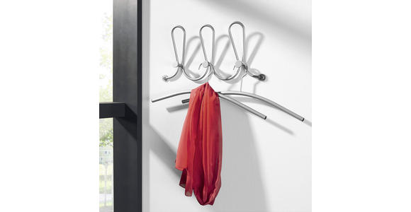 HAKENLEISTE in Alufarben - Alufarben, Basics, Metall (39/20cm) - Carryhome
