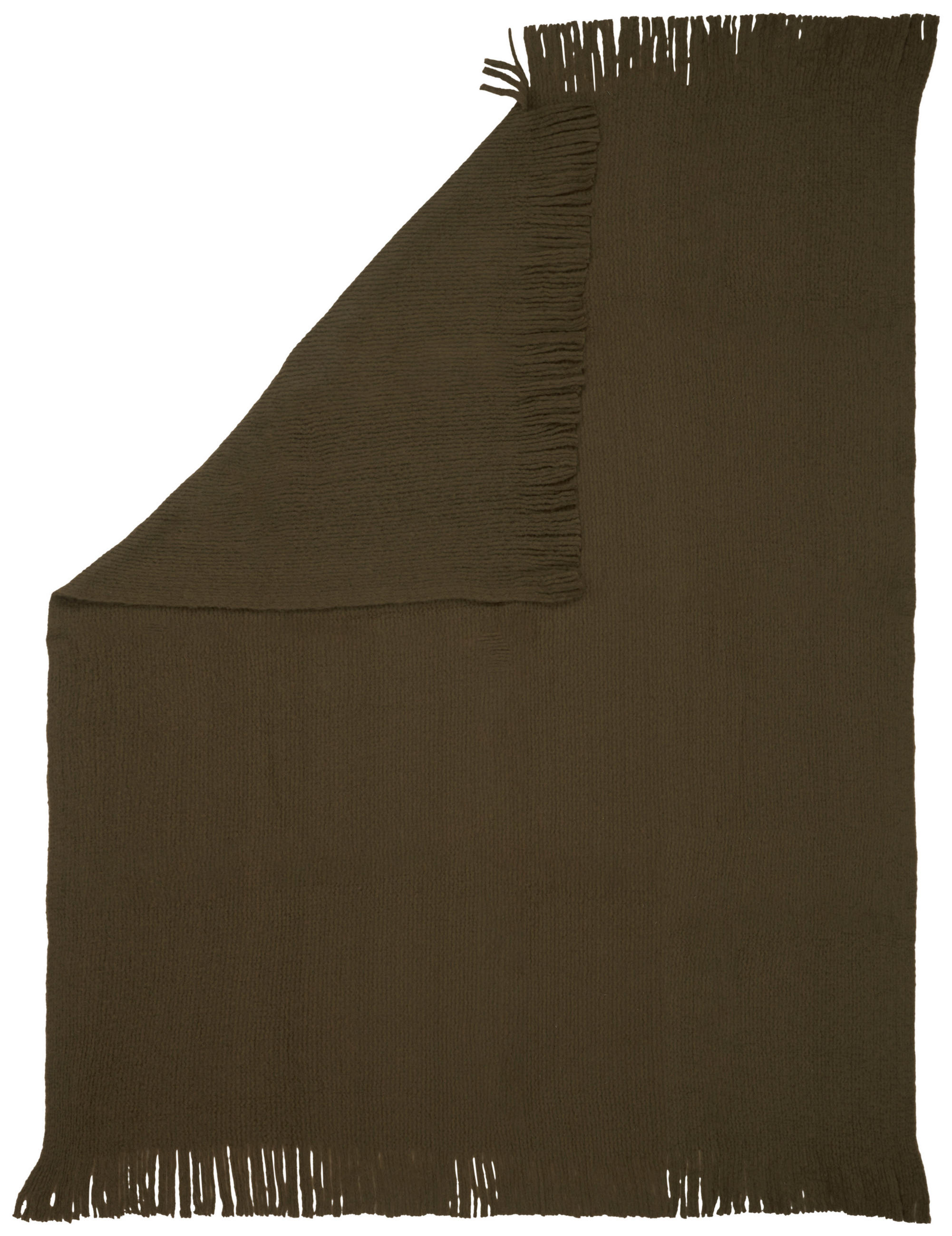 MĚKKÁ DEKA, polyester, 130/170 cm - zelená, Basics, textil (130/170cm) - Esposa