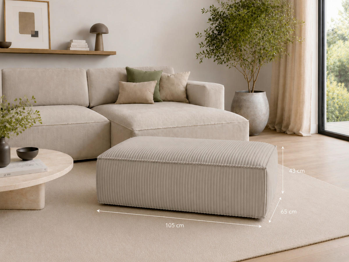TABURETKA, textil, kompozitné drevo, 105/43/65 cm - čierna/cappuccino, Konventionell, kompozitné drevo/textil (105/43/65cm) - Livetastic