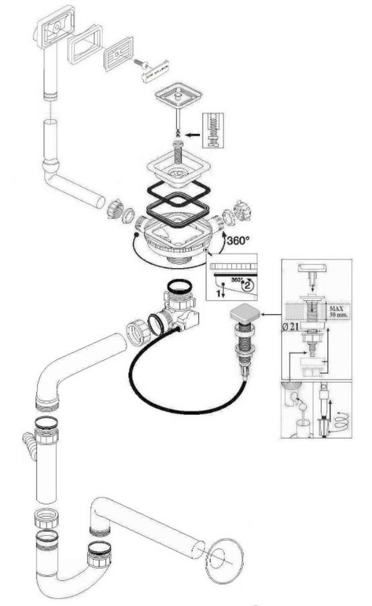SUDOPERA      86/52/20 cm      - boja nerđajućeg čelika, Osnovno, metal (86/52/20cm)