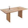 ESSTISCH in Holz 160/90/74 cm  - Eichefarben, Natur, Holz (160/90/74cm) - Linea Natura