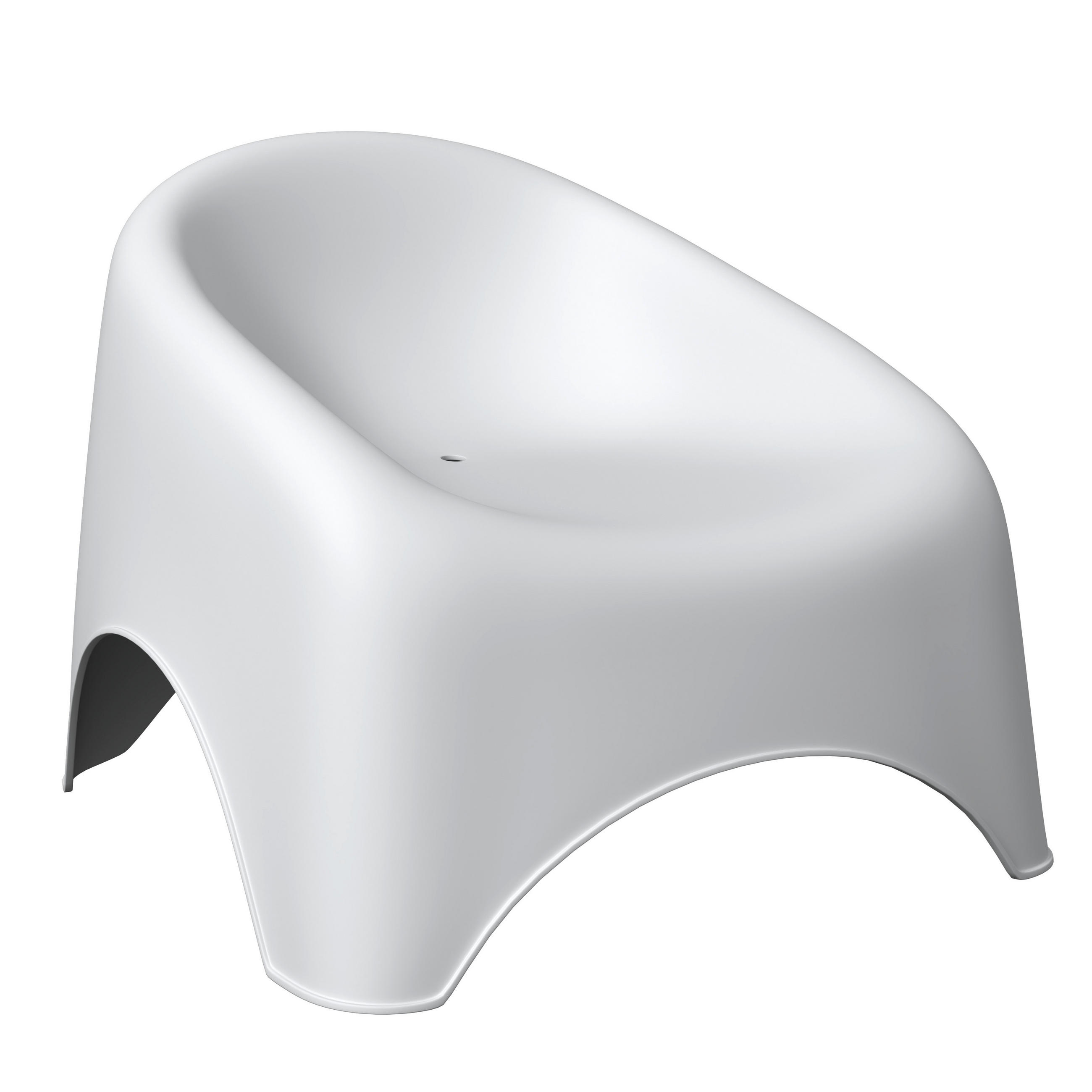 STAPELSESSEL Weiß  - Weiß, Basics, Kunststoff (80/66/78cm) - Ambia Garden