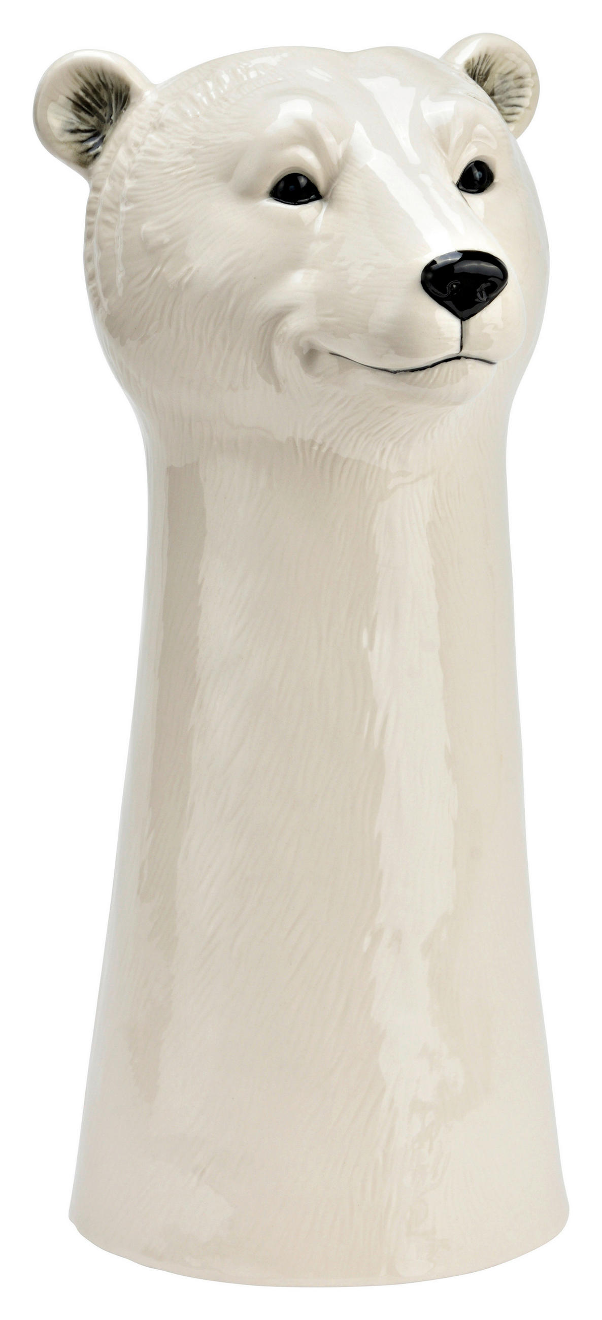 VASE  - Weiß, Basics, Keramik (14/28/13cm)