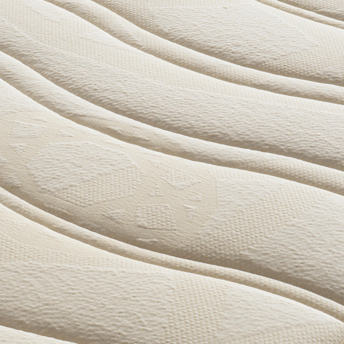LATEXMATRATZE Waldgrün 90/200 cm Höhe ca. 22 cm 7 -Zonen - Weiß, Basics, Textil (90/200cm) - Linea Natura