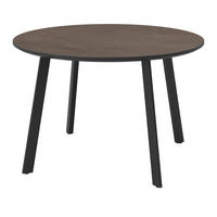 GARTENTISCH 120/120/75 cm Metall, Glas, Keramik rund  - Anthrazit, Design, Glas/Keramik (120/120/75cm) - Ambia Garden