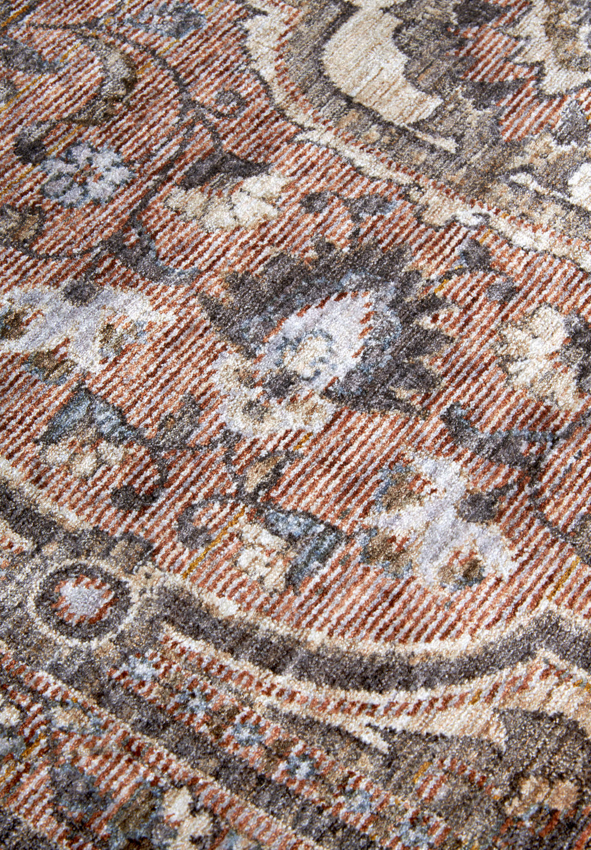 FLACHWEBETEPPICH 160/225 cm Kollektion 1871 Multicolor, Kupferfarben  - Multicolor/Kupferfarben, Design, Kunststoff (160/225cm) - Villeroy & Boch