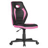 IFJÚSÁGI FORGÓSZÉK - pink/fekete, Modern, műanyag/textil (63/91/63cm) - MID.YOU