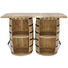 BAR in Naturfarben, Schwarz - Schwarz/Naturfarben, LIFESTYLE, Holz/Metall (160/102/75cm) BAR in Naturfarben, Schwarz - Schwarz/Naturfarben, LIFESTYLE, Holz/Metall (160/102/75cm)
