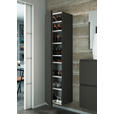 GARDEROBENSCHRANK 40/165/33 cm  - Anthrazit, Design, Holzwerkstoff (40/165/33cm) - Moderano