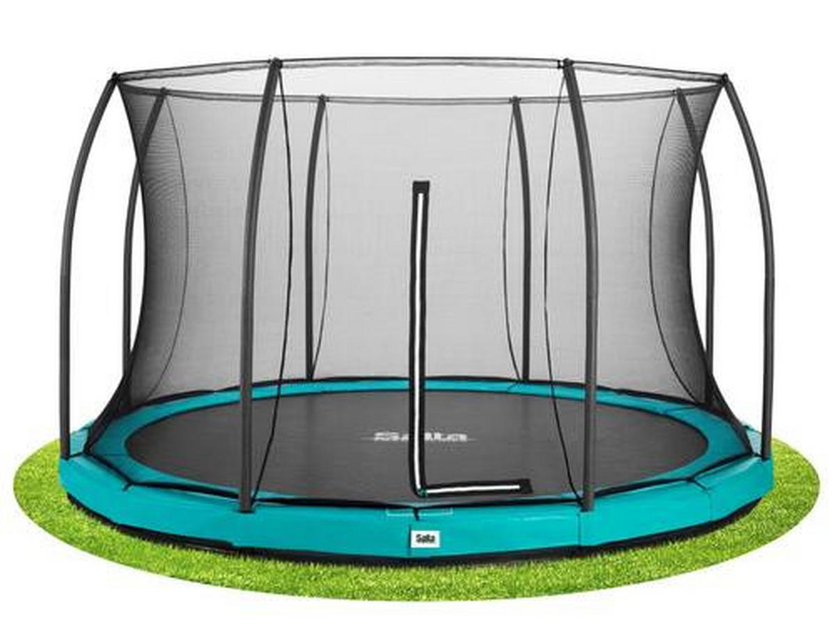 Trampolin Salta Comfort Ground Salta Comfort Edition Ground  - Grün, Basics, Metall (366cm) - Salta