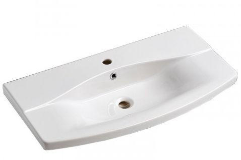 MOSDÓKAGYLÓ 84/4,5/45 cm  - fehér, Basics, kerámia (84/4,5/45cm) - Sadena