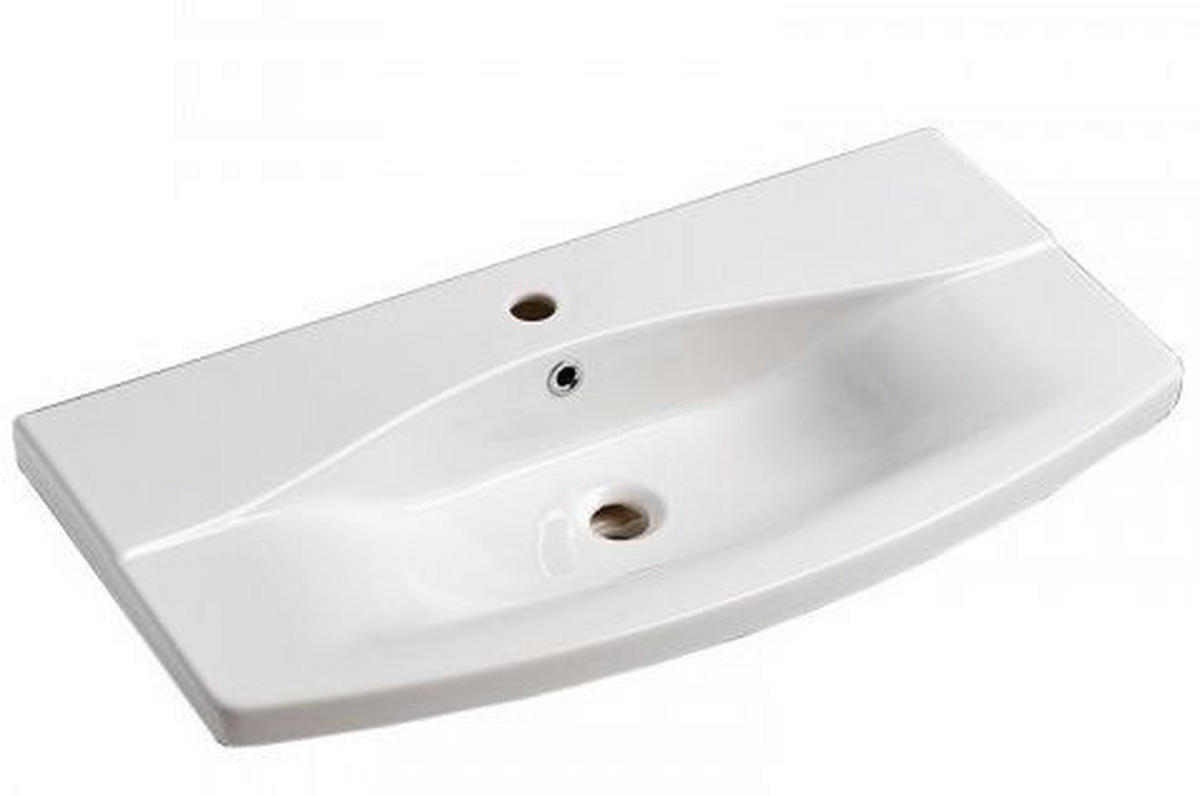 MOSDÓKAGYLÓ 84/4,5/45 cm  - fehér, Basics, kerámia (84/4,5/45cm) - Sadena