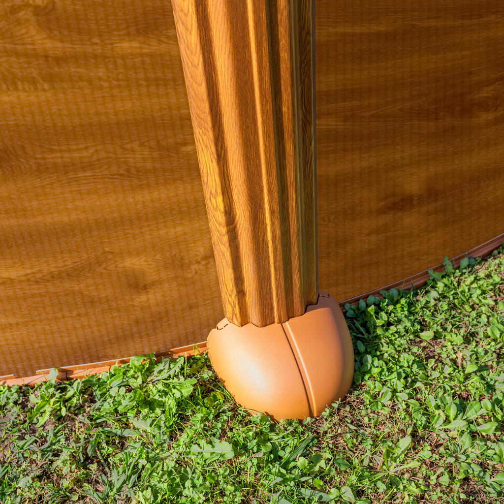 Thumbnail - Gre Pool-Set 2024, Braun, Metall, 132 cm, Freizeit, Pools und Wasserspaß, Pools, Aufstellpools