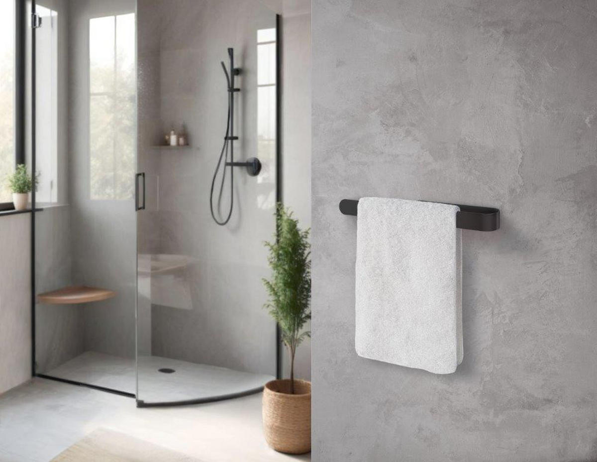 DRŽAČ ZA PEŠKIR  crna  - crna, Osnovno, metal (35cm) - Smedbo