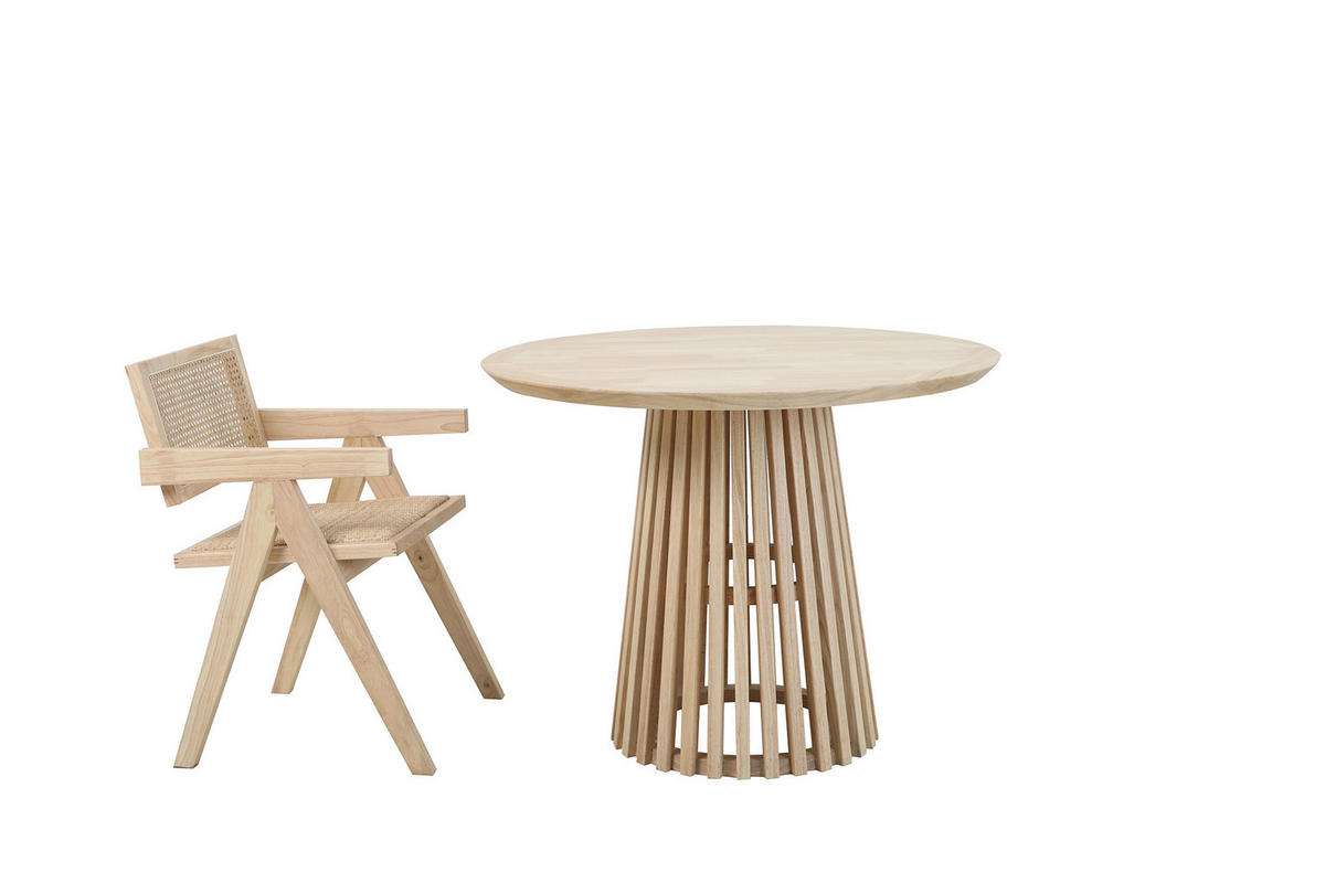 ARMLEHNSTUHL in Holz Naturfarben  - Naturfarben, MODERN, Holz (52/78/58cm) - MID.YOU