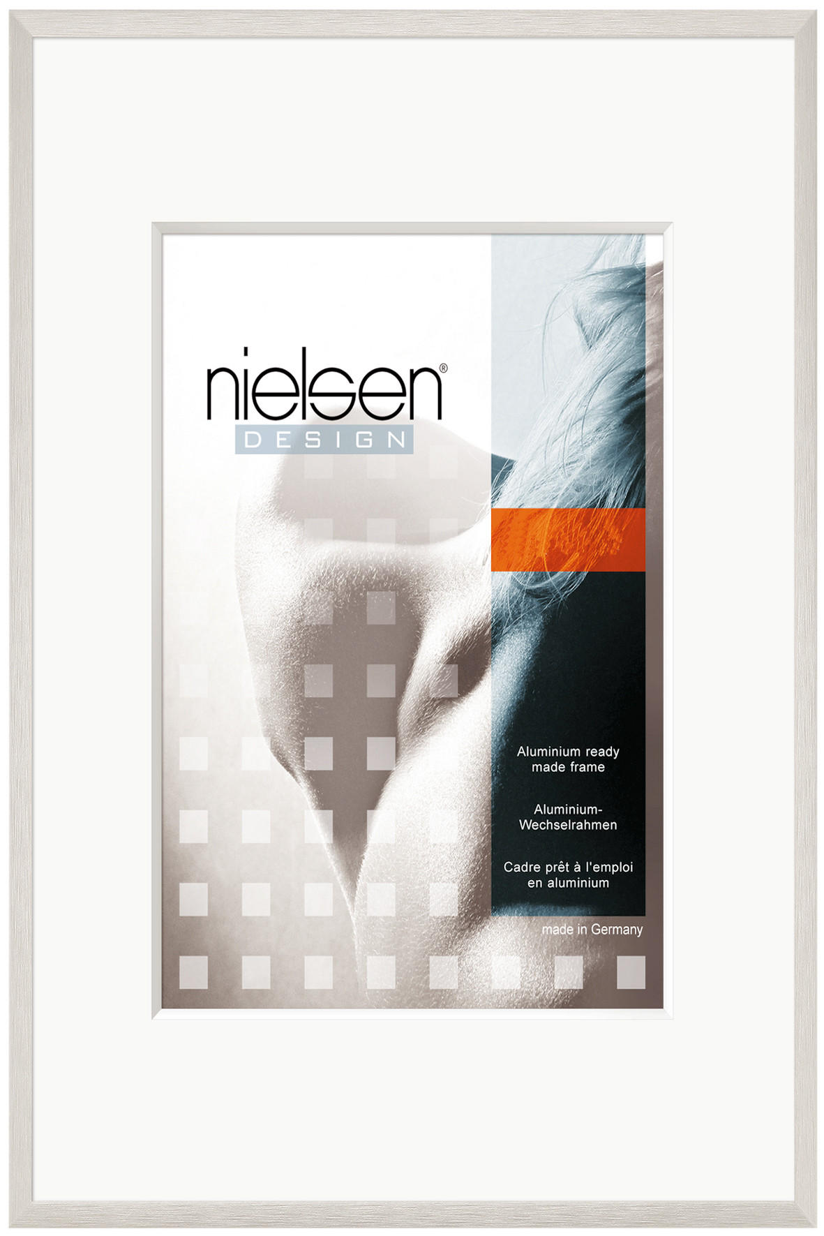 BILDERRAHMEN 21/29.7 cm  - Silberfarben, Basics, Metall (21/29.7cm) - Nielsen