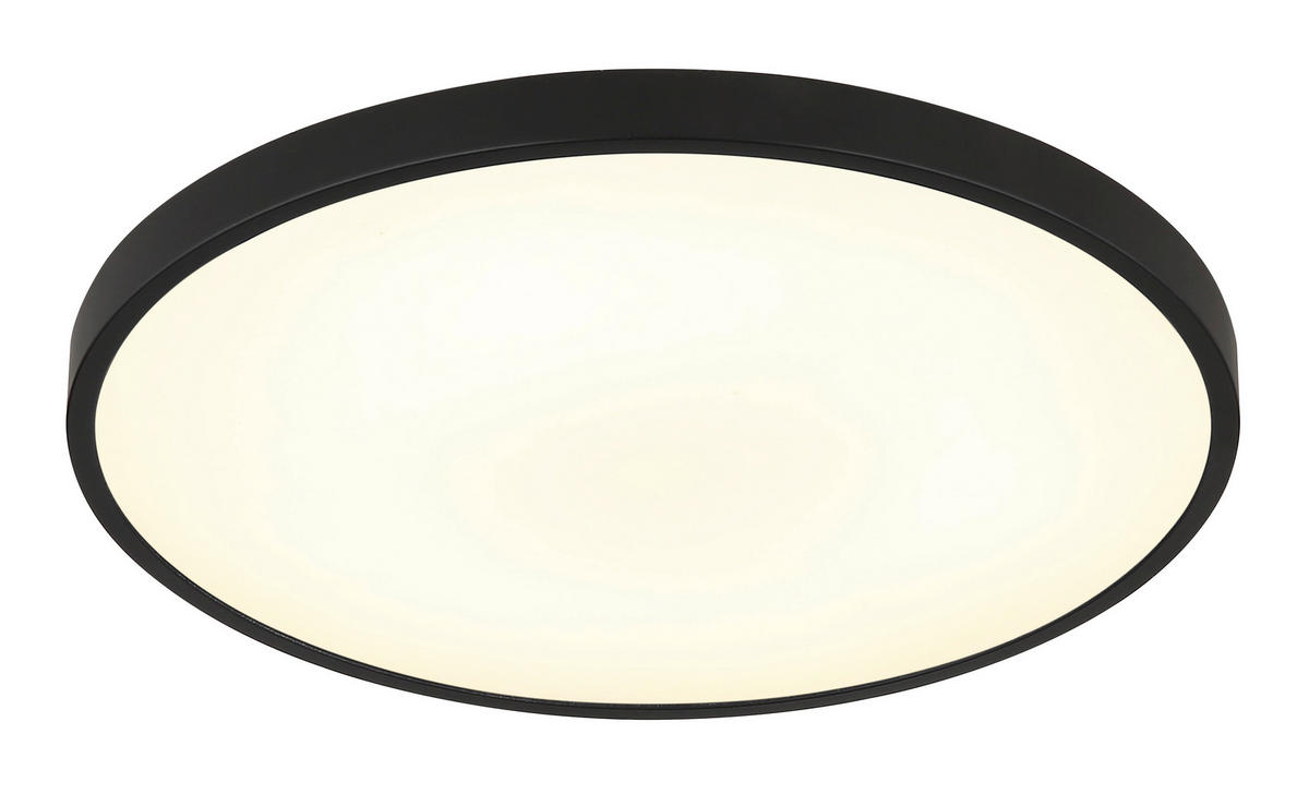 STROPNA LED-SVETILKA  NIELSEN //4000 K/230 V/ - črna/bela, Konvencionalno, umetna masa (23/3,55cm) - Globo