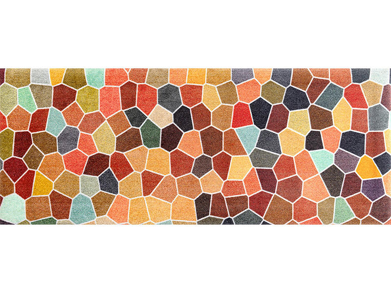 KÜCHENLÄUFER 80/200 cm Splendour Multicolor  - Multicolor, KONVENTIONELL, Kunststoff (80/200cm) - wash+dry