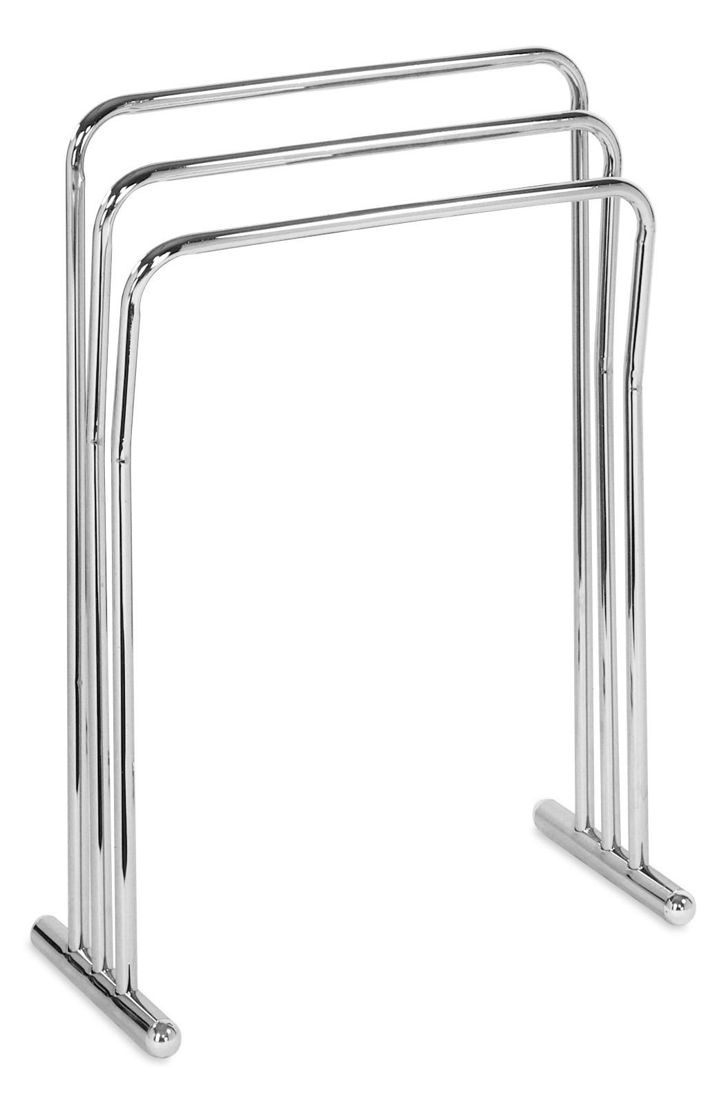HANDTUCHHALTER Chromfarben  - Chromfarben, Basics, Metall (50/80/24cm) - Sadena
