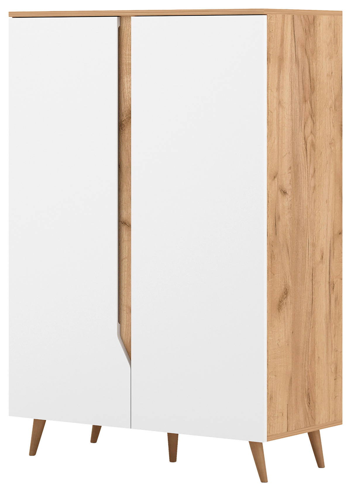 SIDEBOARD  in 90/132/42 cm  - Eichefarben/Eiche Wotan, Design, Holzwerkstoff (90/132/42cm) - Livetastic