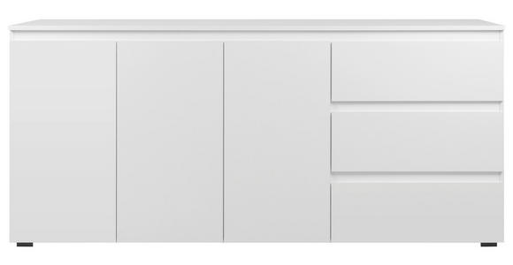 SIDEBOARD  in 178/80/40 cm  - Schwarz/Weiß, Design, Holzwerkstoff/Kunststoff (178/80/40cm) - Carryhome