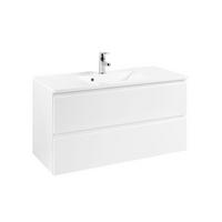 WASCHTISCHKOMBI 100 cm  - Weiß, Design, Holzwerkstoff (100cm) - Xora