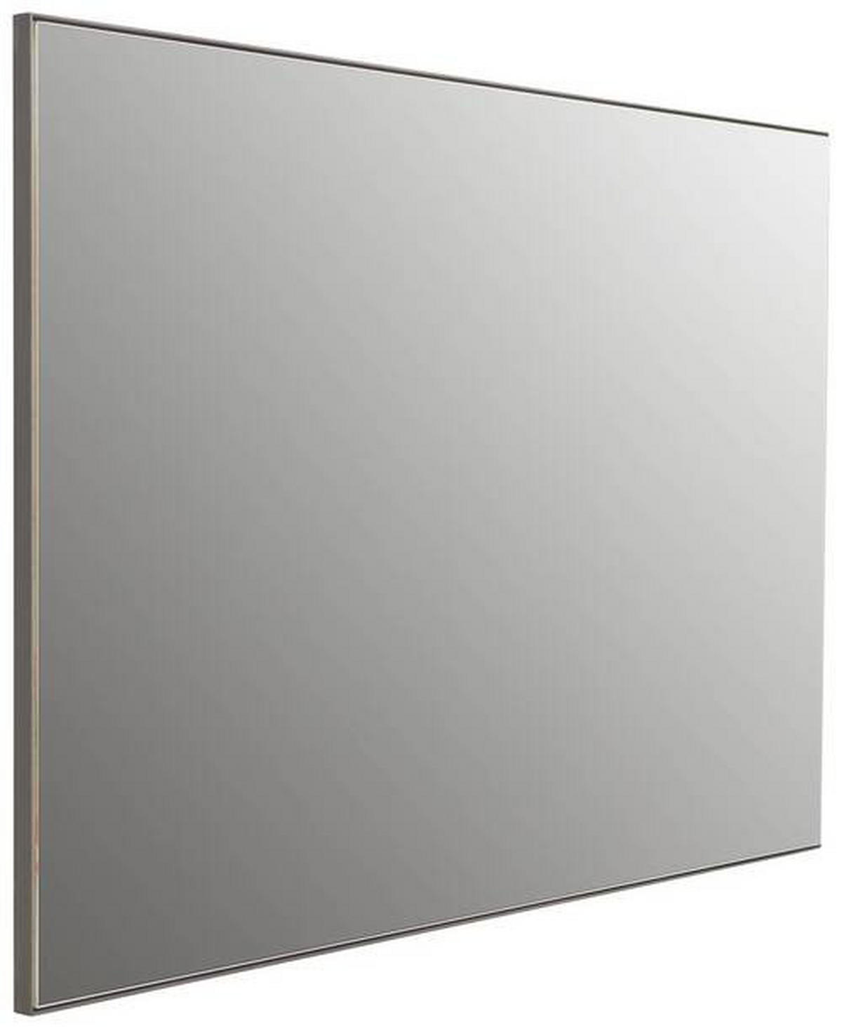 WANDSPIEGEL 130/65/3,7 cm  - Anthrazit, Natur, Glas/Metall (130/65/3,7cm) - Linea Natura