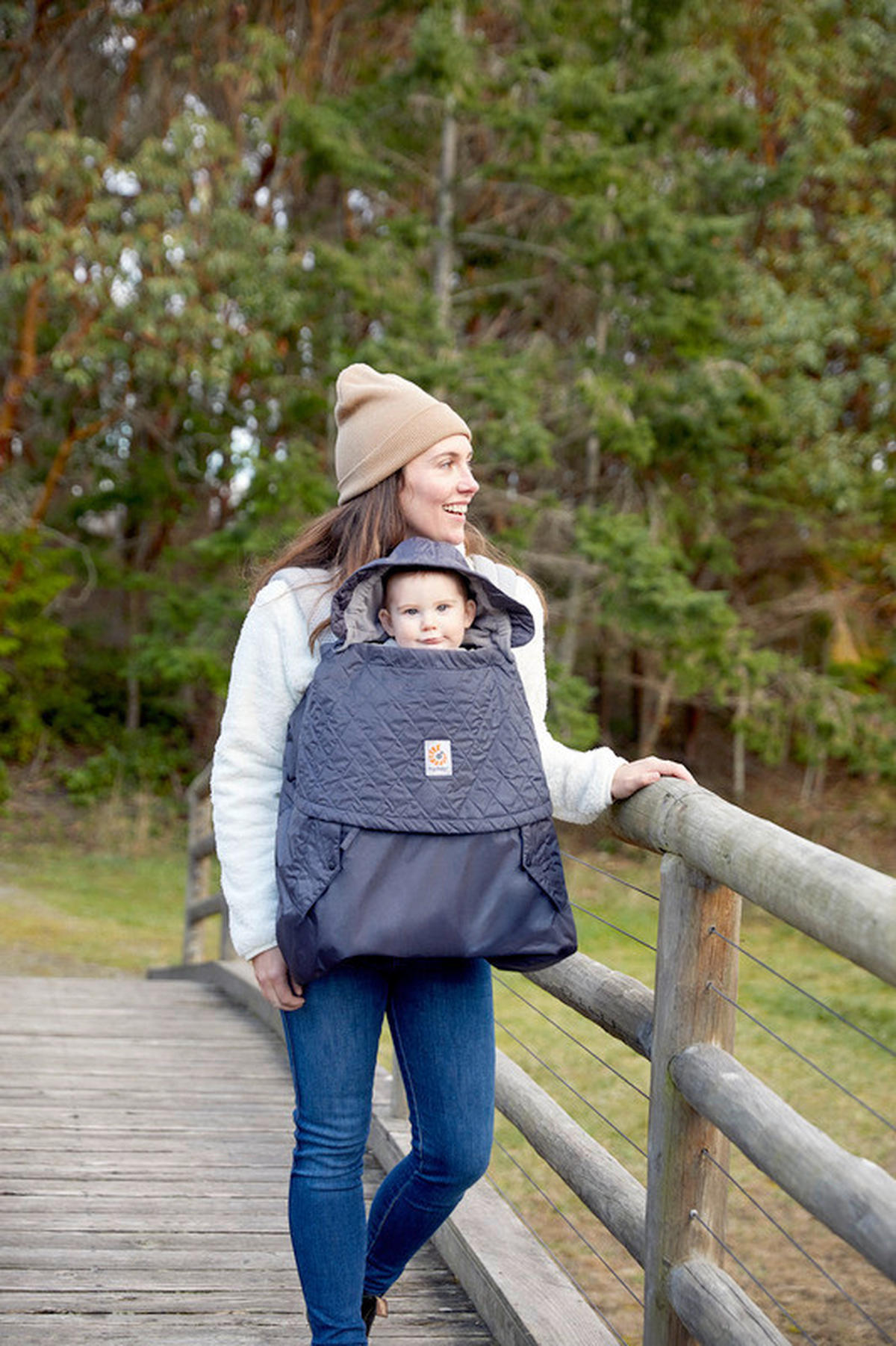 BABYTRAGENBEZUG All Weather Cover  - Schwarz, Basics, Textil - Ergobaby