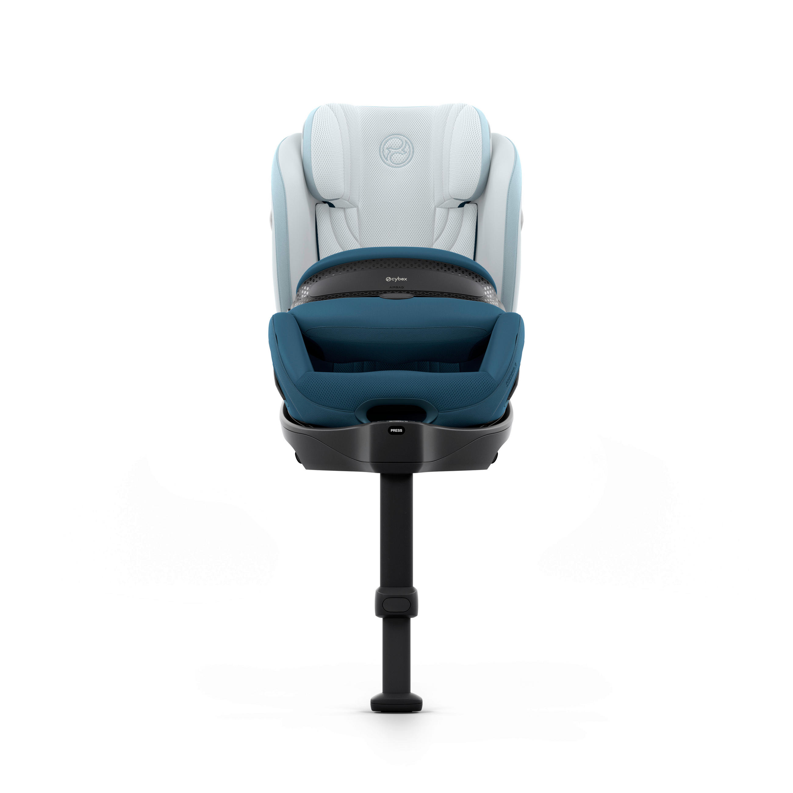 KINDERAUTOSITZ Anoris Si Style Opal Blue  - Blau, Basics, Kunststoff/Textil (61/45/60cm) - cybex PLATINUM