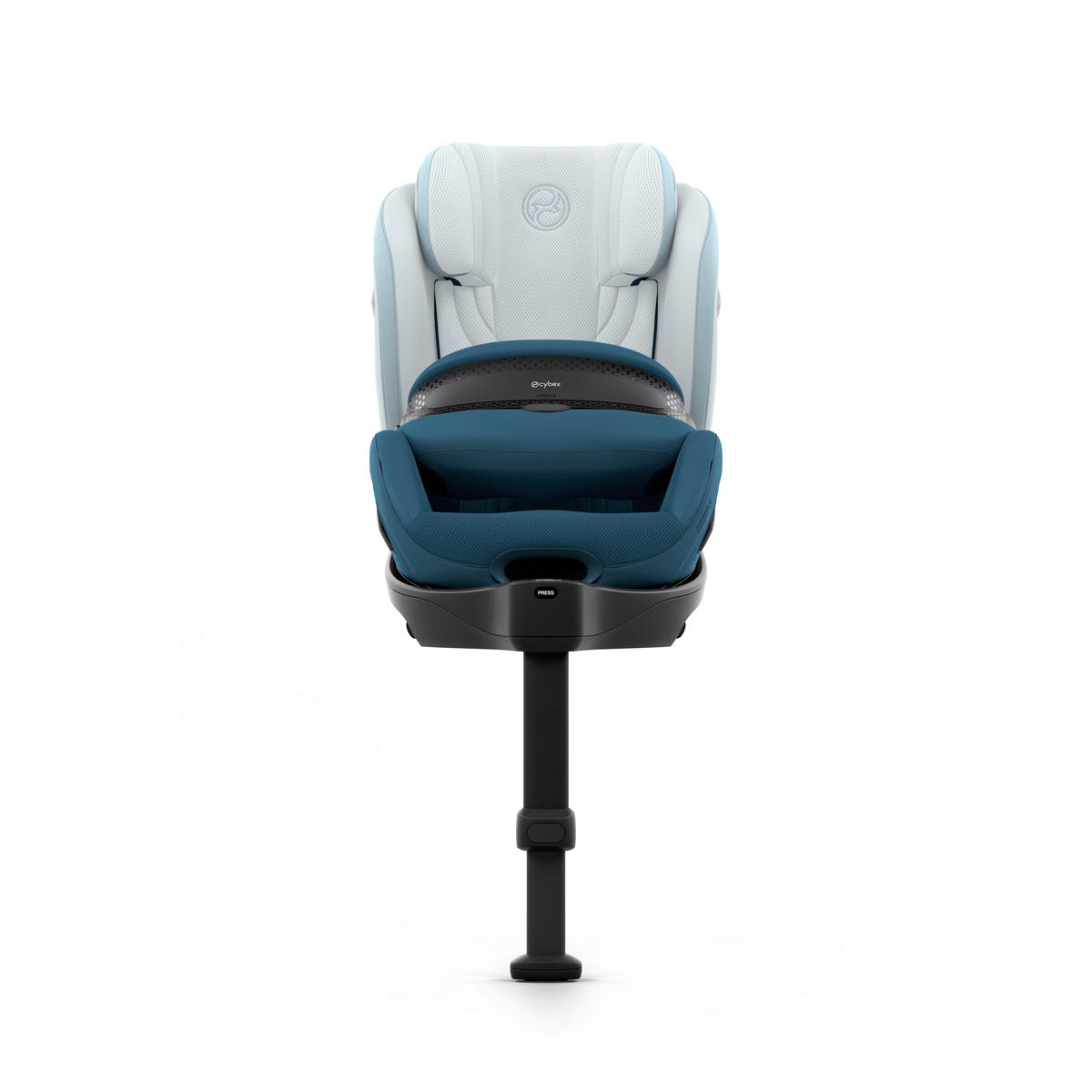 KINDERAUTOSITZ Anoris S Style Opal Blue  - Blau, Basics, Kunststoff/Textil (49/45/58cm) - cybex PLATINUM