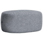 HOCKER in Textil Dunkelgrau  - Dunkelgrau/Schwarz, MODERN, Kunststoff/Textil (88/43/66cm) - Hom`in