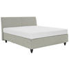 BOXSPRINGBETT 180/200 cm  in Grau  - Schwarz/Grau, Design, Holzwerkstoff/Kunststoff (180/200cm) - RUF Betten