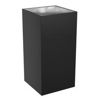 ZUNANJA STENSKA SVETILKA  TORRE     9,9 cm        - črna, Basics, umetna masa (9,9cm)