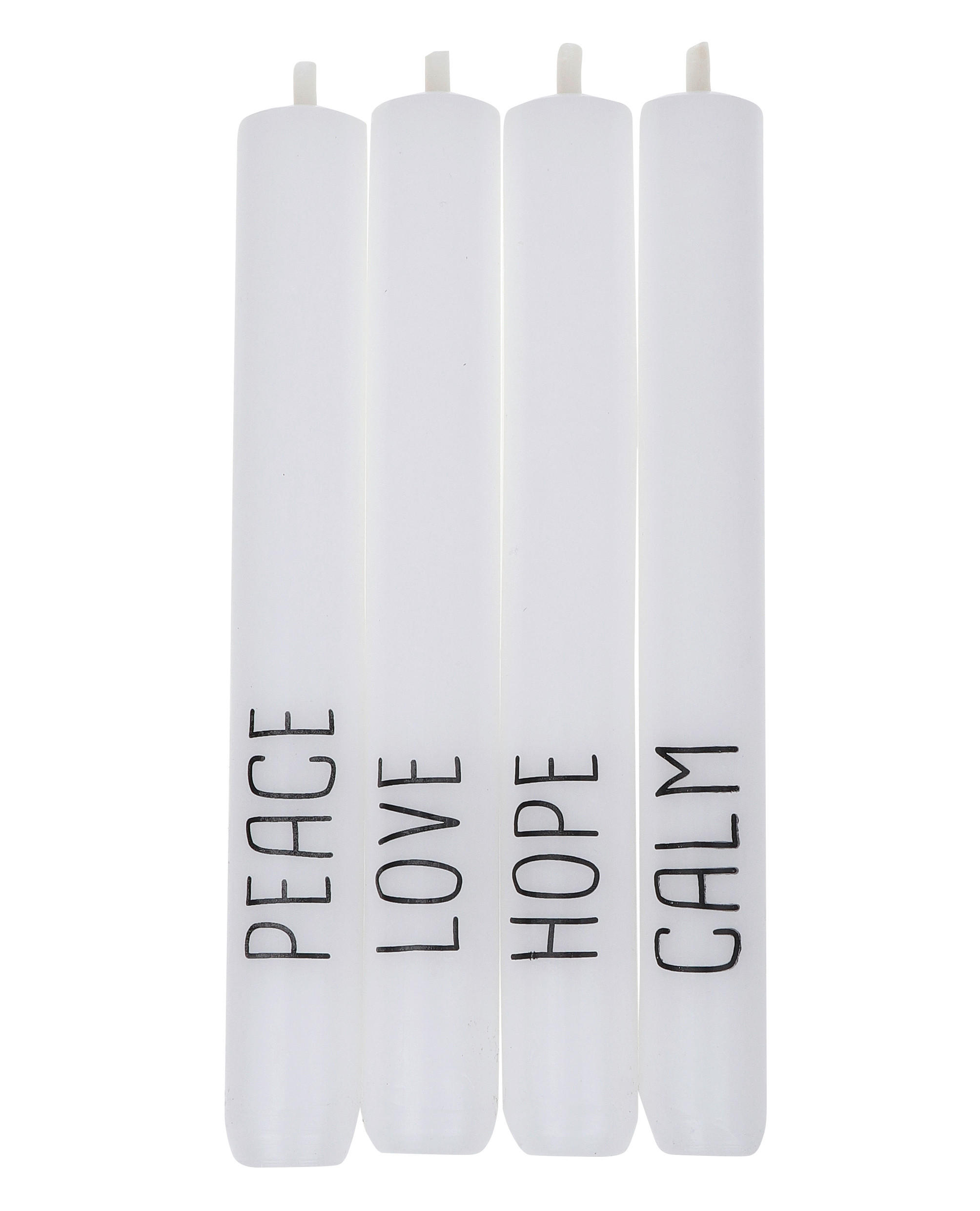 KRONLJUS SET  - vit, Basics (2,2/18cm)