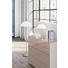 STEHLEUCHTE - Chromfarben/Opal, LIFESTYLE, Glas/Metall (45/45/145cm) - Joop!