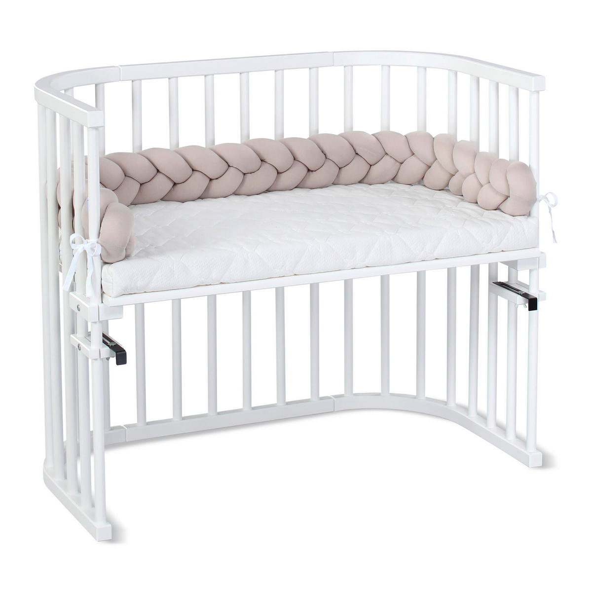 NESTCHENSCHLANGE  180/9/9 cm   - Beige, Basics, Textil (180/9/9cm) - Babybay