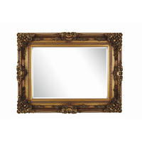 Oglindă 98/128/10,7 cm    - auriu, Lifestyle, lemn (98/128/10,7cm) - Landscape