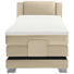 BOXSPRINGBETT 100/200 cm in Hellbraun - Hellbraun/Silberfarben, KONVENTIONELL, Kunststoff/Textil (100/200cm) - Esposa BOXSPRINGBETT 100/200 cm in Hellbraun - Hellbraun/Silberfarben, KONVENTIONELL, Kunststoff/Textil (100/200cm) - Esposa