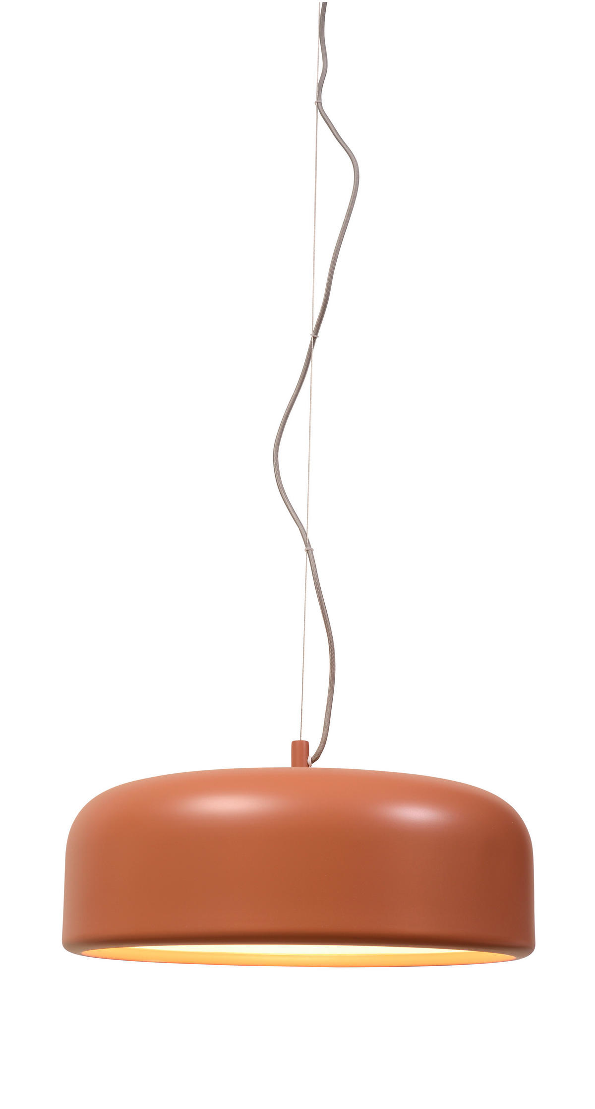 HÄNGELEUCHTE 47/176/23 cm  - Terracotta, Design, Metall (47/176/23cm) - It's about Romi