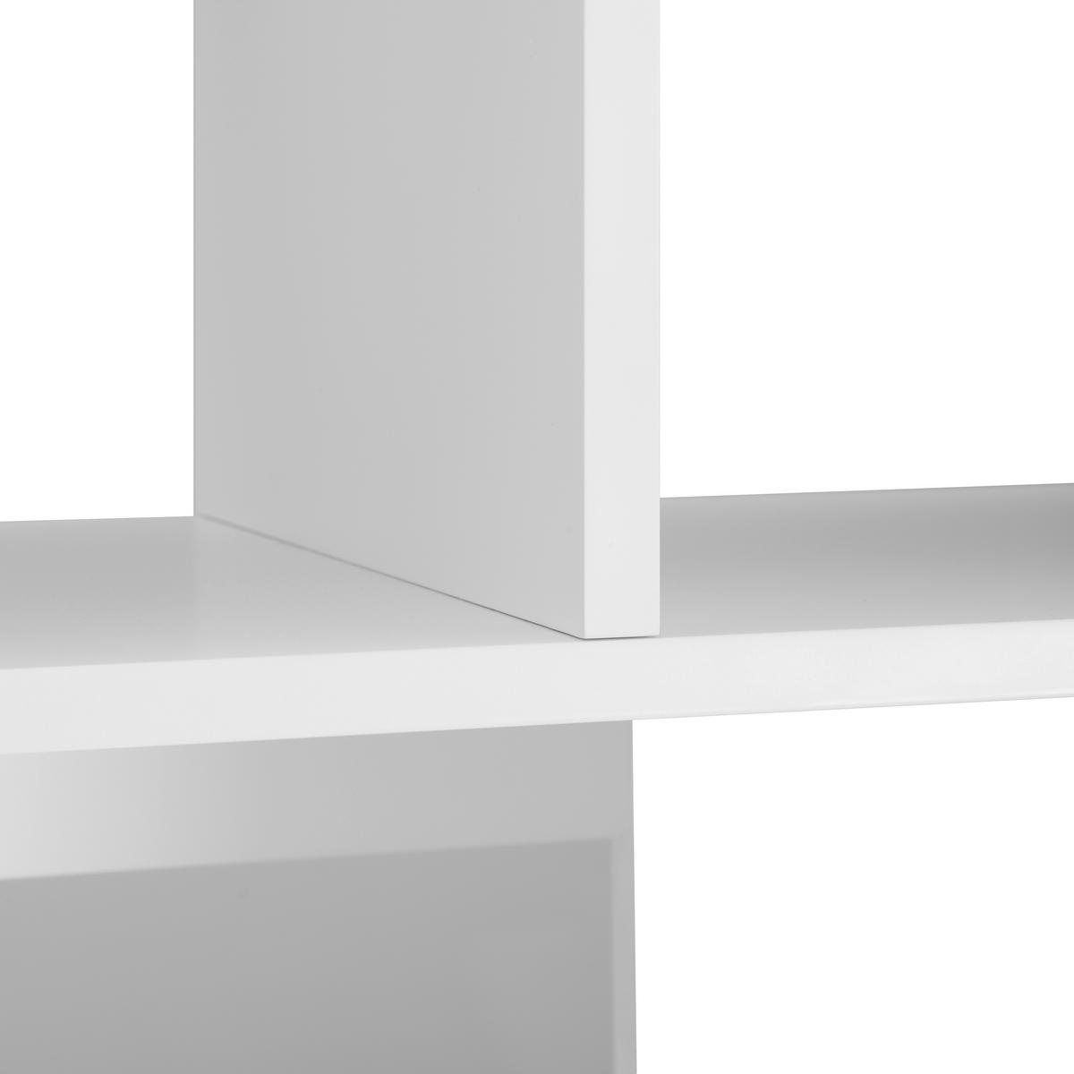 REGAL Weiß  - Weiß, Design, Holzwerkstoff (80/190,5/38cm) - MID.YOU