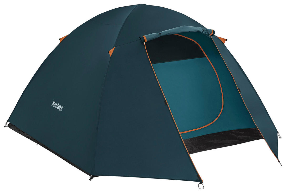 ZELT - Dunkelgrau, KONVENTIONELL, Glas/Kunststoff (280/240/140cm) - Bestway