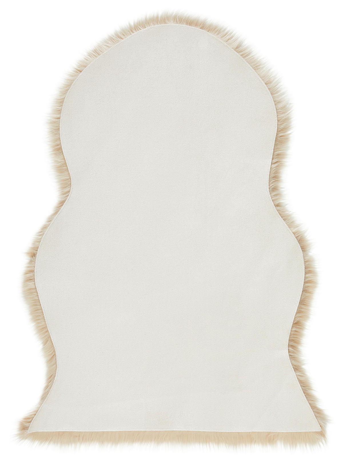 UMJETNO KRZNO 60/90 cm   bež  Sarah  - bež, Basics, tekstil/krzno (60/90cm) - Boxxx
