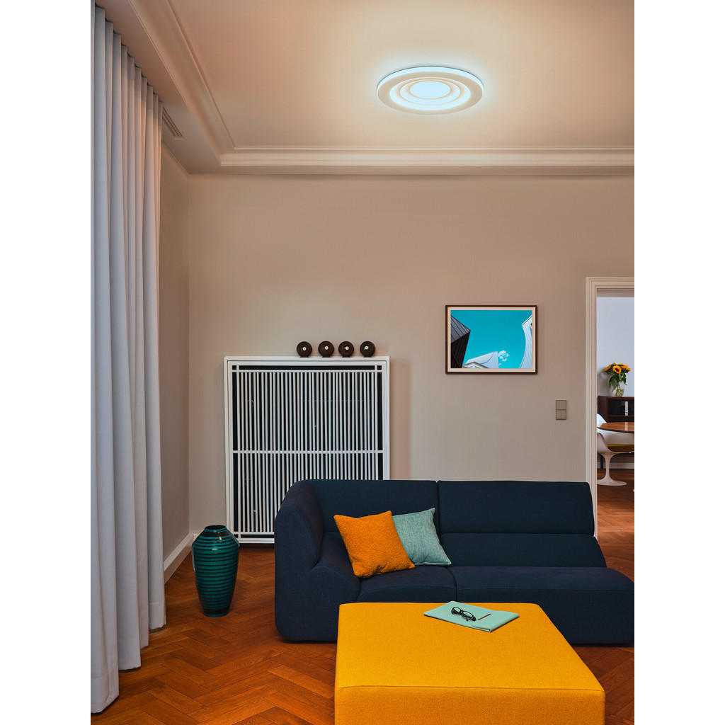 Thumbnail - Ledvance Led-Deckenleuchte Orbis Spiral Main and Side Light, Weiß, Metall, 6 cm, Lampen & Leuchten, Innenbeleuchtung, Le...