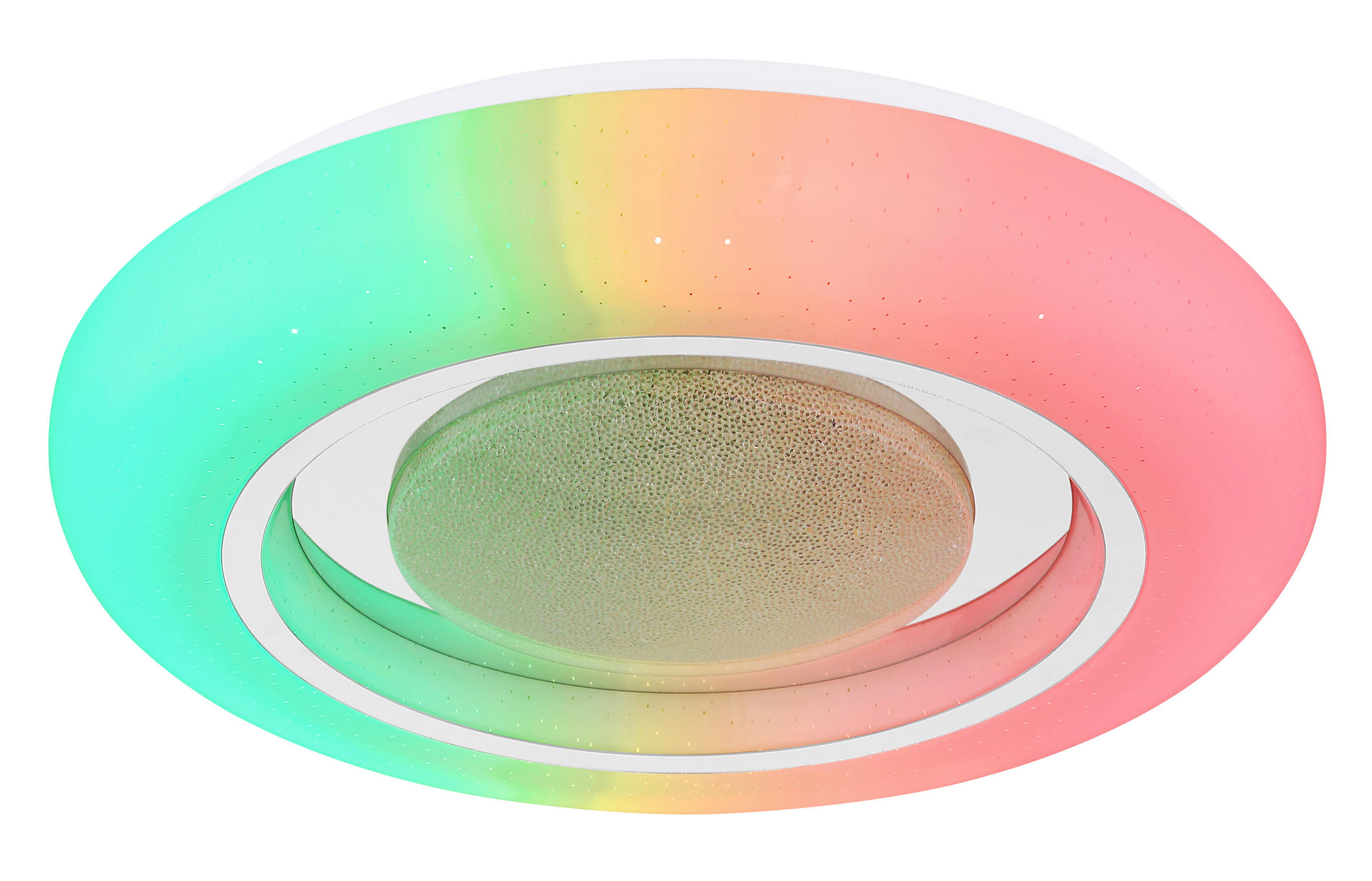 LED SVJETILJKA STROPNA BURRO  - bijela/opalna, Design, metal/plastika (39/8cm)