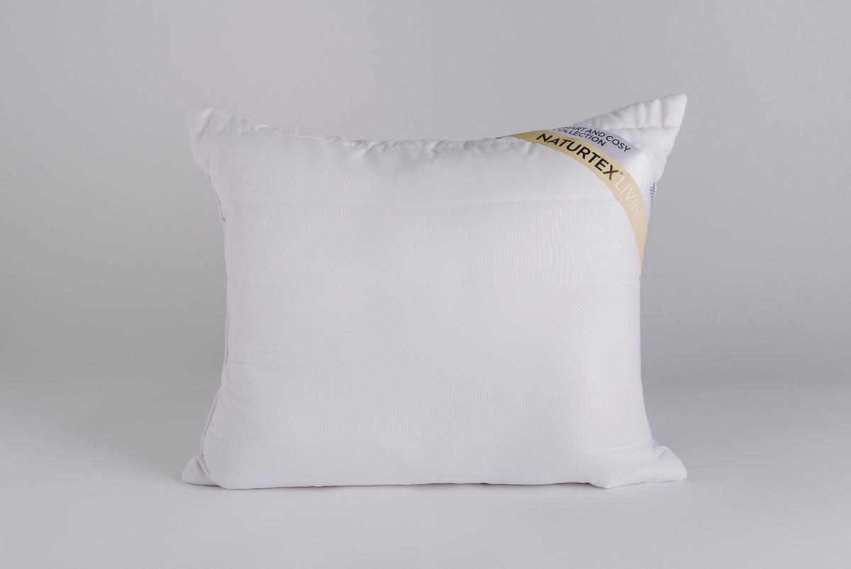 PÁRNA   - fehér, Basics, textil (40/50/5cm) - Naturtex