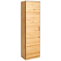 AKTENSCHRANK 55/197/40 cm  - Eichefarben/Graphitfarben, Natur, Holz/Holzwerkstoff (55/197/40cm) - Linea Natura