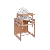 KOMBINOVANA HRANILICA   - prirodna boja, Osnovno, drvo - My Baby Lou