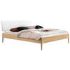 BETT 140/200 cm  in Weiß, Eichefarben  - Eichefarben/Weiß, KONVENTIONELL, Holz (140/200cm) - Hasena