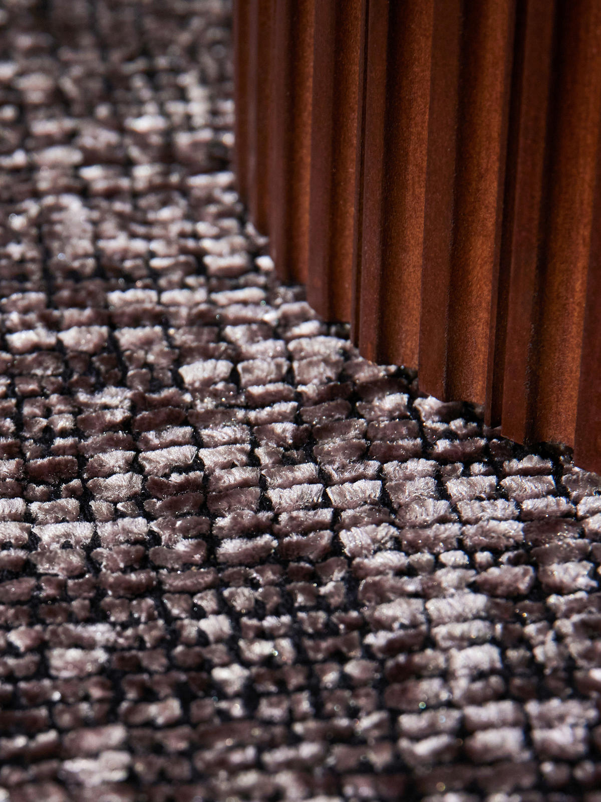 TEPPICH 200 cm Brilliance Braun  - Braun, KONVENTIONELL, Textil (200cm) - Elle Decoration