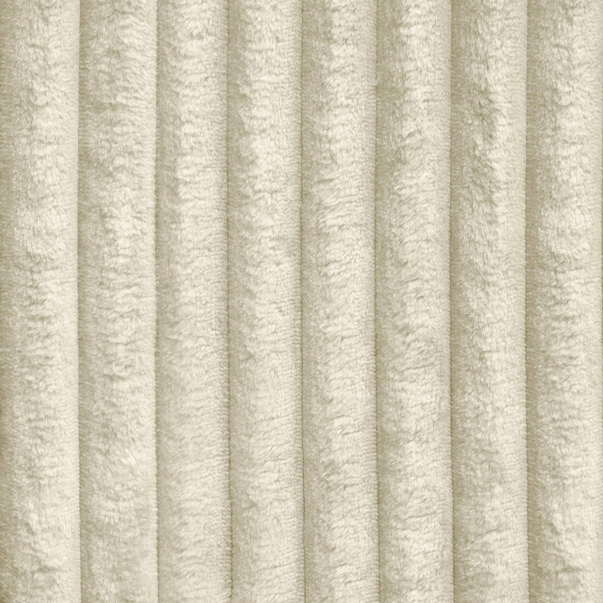 ECKSOFA in Cord Creme  - Creme/Schwarz, Modern, Kunststoff/Textil (182/302cm) - Carryhome